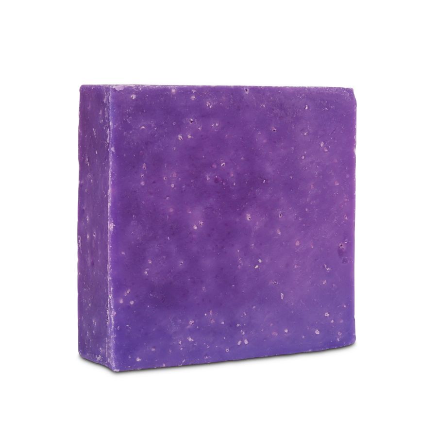 Purple Haze cold processed soap with coconut oil 